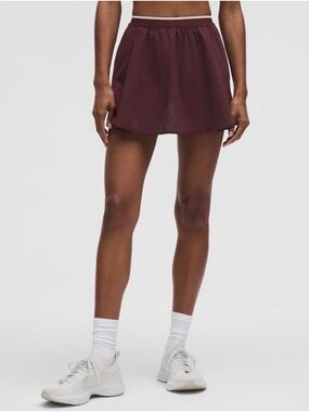 Lululemon Perforated Narrow Waistband Tennis Skirt
